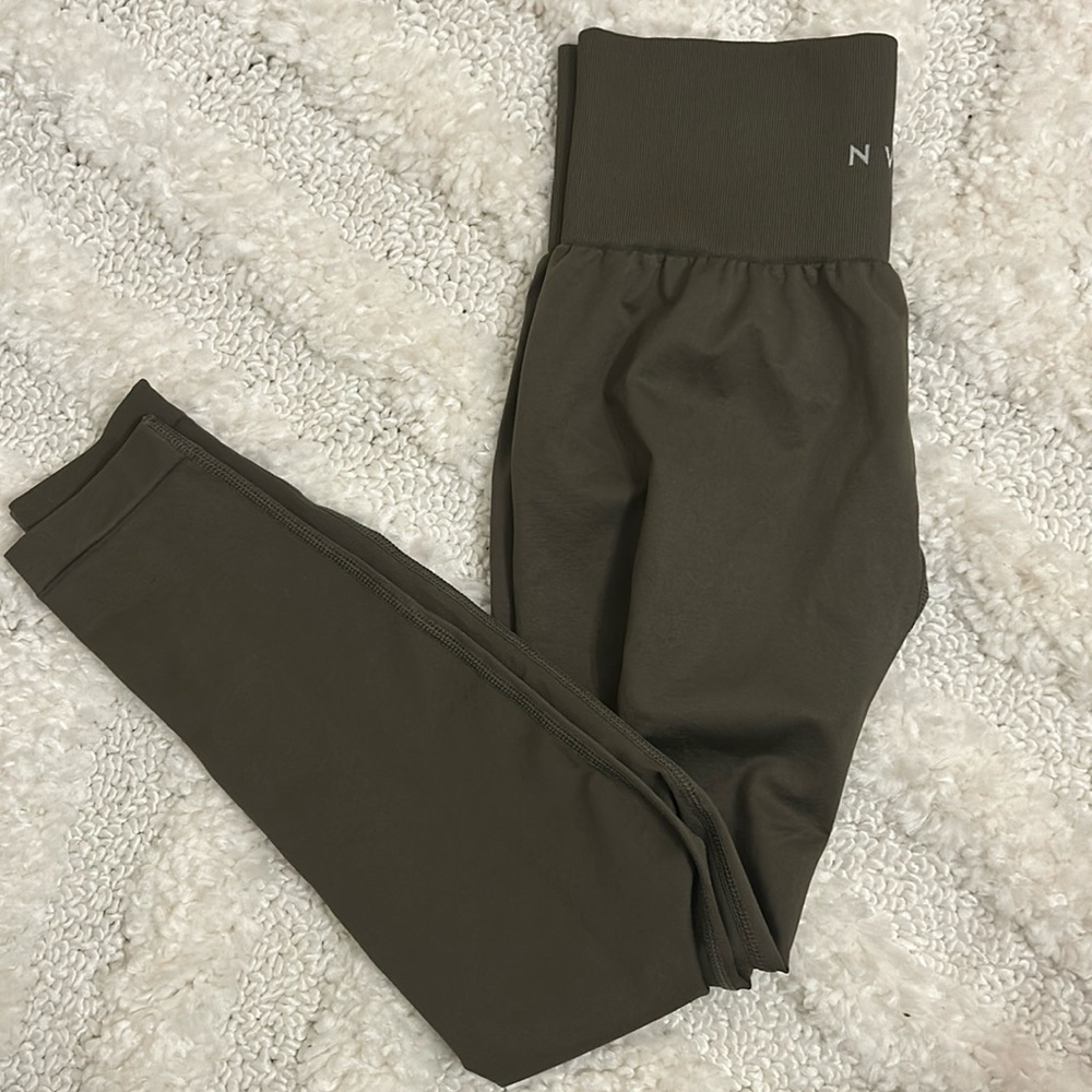 Olive Green leggings